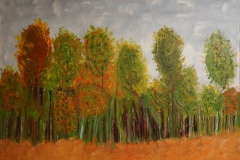 "Herbstwald" 50 cm x 70 cm