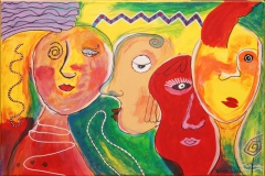 Gesichterspiegel "40 cm x 60 cm"