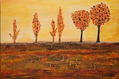Morgenstimmung, "70 cm x 50 cm"
