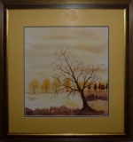 "Baum" 62 cm x 62 cm