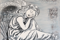 "Enge"l 60 cm x 60 cm