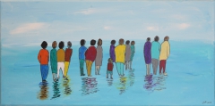 Das Watt "60 cm x 30 cm"