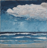 Der Strand "40 cm x 40 cm"