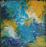 Bunte Kunst "40 cm x 40 cm"