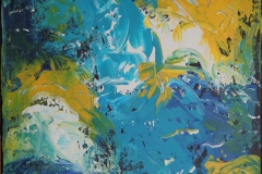 Bunte Kunst "40 cm x 40 cm"