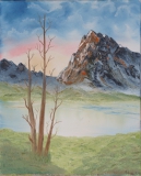Bergsee-2 "50 cm x 60 cm"