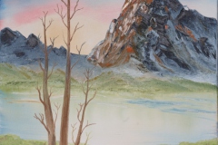 Bergsee-2 "50 cm x 60 cm"