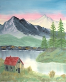 Waldhütte "50 cm x 60 cm"
