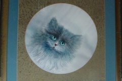 Maskenperser " "Rahmen 67 cm x 67 cm"