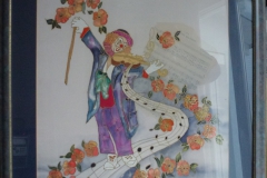 "Clown" 80 cm x 80 cm