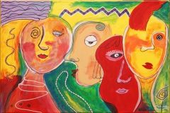 Gesichterspiegel "40 cm x 60 cm"