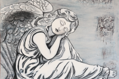 "Enge"l 60 cm x 60 cm