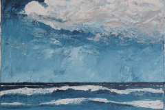 Der Strand "40 cm x 40 cm"