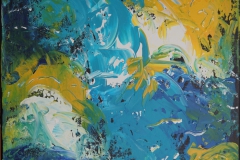 Bunte Kunst "40 cm x 40 cm"