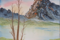 Bergsee-2 "50 cm x 60 cm"