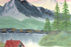Waldhütte "50 cm x 60 cm"