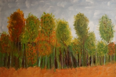 "Herbstwald" 50 cm x 70 cm