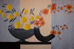 Blumen auf Tisch "80 cm x 40 cm"