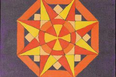 Drehkreuz, 40 cm x 40 cm